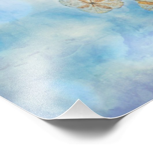 Impression Photo Hydrangées congelées (Coin)