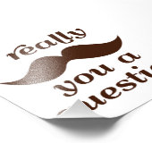 Impression Photo I Mustache (Coin)