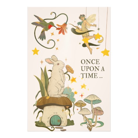 Impression Photo Il était une fois un conte de fées (Devant)