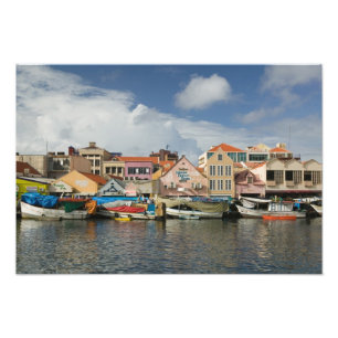 Impression Photo Îles ABC, CURAÇAO, Willemstad : Punda,