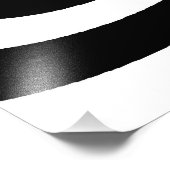 IMPRESSION PHOTO ILLUSION OPTIQUE DE BLACK WHITE ZEBRA SWIRLS (Coin)