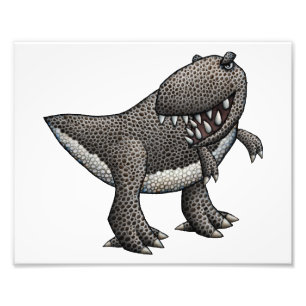 Impression Photo Illustration de Tyrannosaurus