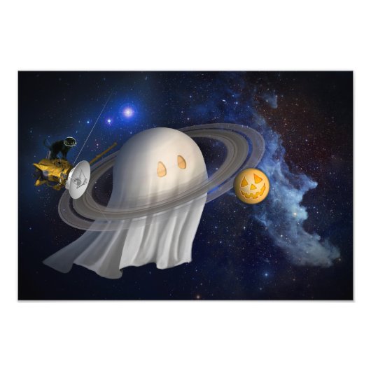 Impression Photo Illustration d'Halloween d'un artiste (Devant)