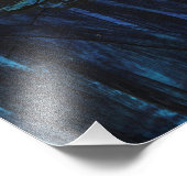 Impression Photo Illustration d'une étoile de tir (Coin)