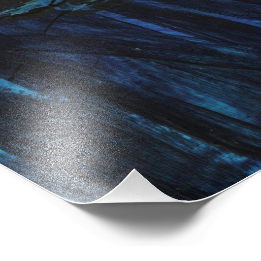 Impression Photo Illustration d'une étoile de tir (Coin)