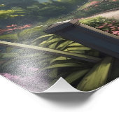 Impression Photo Illustration forestière (Coin)