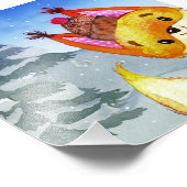 Impression Photo Illustration Fox Forest Woodland Friends (Coin)