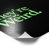 Impression Photo Ils sont bizarres président des élections de 2024 (Coin)