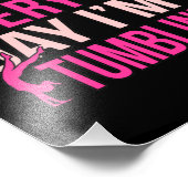 Impression Photo I'm Tumblin Gymnastics Gymnast Gymnastic Lover Gra (Coin)