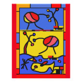 Impression Photo Image avec art moderne poisson (Devant)