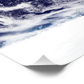 Impression Photo Image couleur vraie de toute la Terre (Coin)