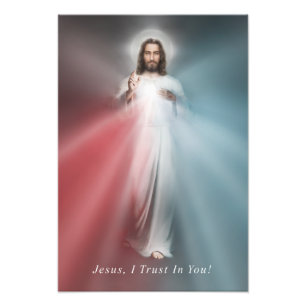 Impression Photo Image Divine Mercy 13x19