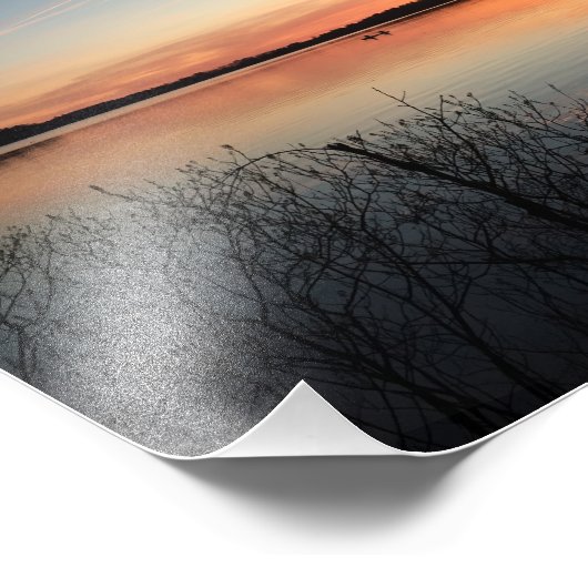 Impression Photo Image du coucher du soleil (Coin)