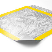 Impression Photo Image or jaune vif (Coin)