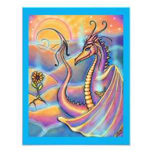 Impression Photo Imaginaire Dragon Par Renee L. Lavoie
