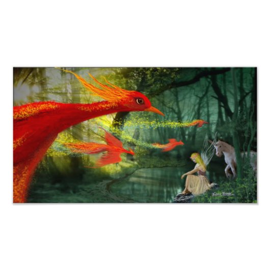 Impression Photo Imaginaire forestier 1 (Devant)