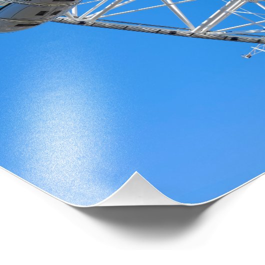 Impression Photo Imprimé London Eye UK (Coin)