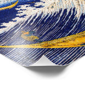 Impression Photo Imprimer Hokusai Ocean Waves (Coin)