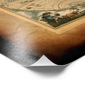 Impression Photo Imprimer l'ancienne carte (Coin)