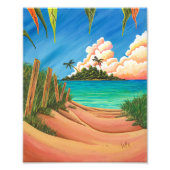 Impression Photo Imprimer l'image de l'île (Devant)