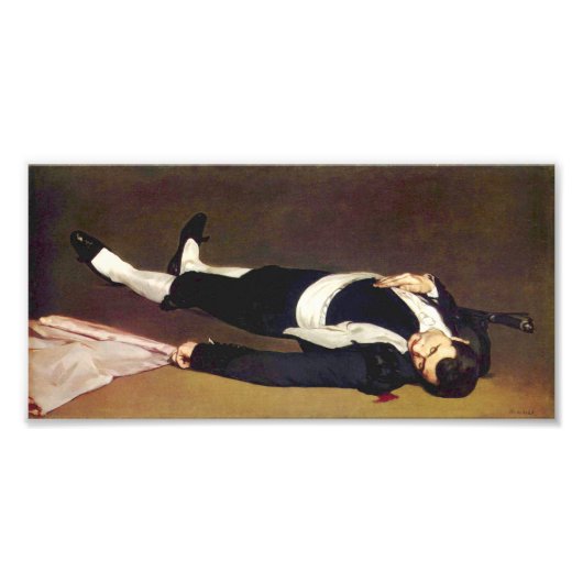Impression Photo Imprimer Manet Dead Matador (Devant)