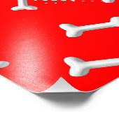 Impression Photo Imprimer Motif d'os (Coin)