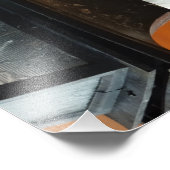 Impression Photo Imprimer un oiseau d'hirondelle sur une lampe Phot (Coin)