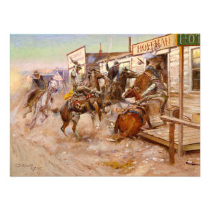 Impression Photo In Without Knoking par Charles Marion Russell