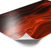Impression Photo Incendie liquide par Shirley Taylor (Coin)