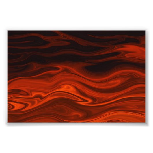 Impression Photo Incendie liquide par Shirley Taylor (Devant)