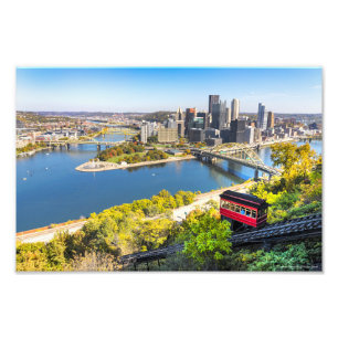 Impression Photo Incliné de Pittsburgh Pennsylvanie