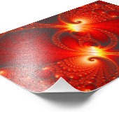 Impression Photo Infernal - Fractal Art (Coin)