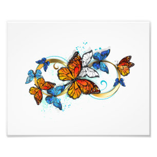 Impression Photo Infini de papillons monarques