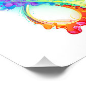 Impression Photo Infinity avec Rainbow Jellyfish (Coin)