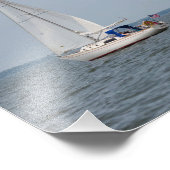 Impression Photo Infinity Voilier Lake Michigan (Coin)