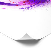 Impression Photo Infinity with purple feather (Coin)