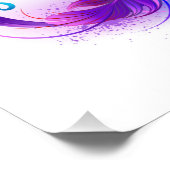 Impression Photo Infinity with purple feather (Coin)