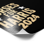 Impression Photo Infirmières Pour Harris 2024 USA (Coin)