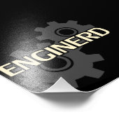Impression Photo Ingénieur Enginerd Nerd (Coin)