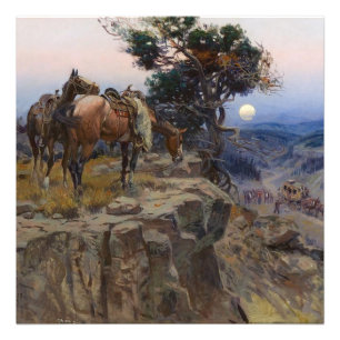 Impression Photo "Innocent Allies" de Charles M Russell