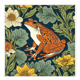 Impression Photo inspiration grenouille William Morris
