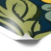 Impression Photo inspiration grenouille William Morris (Coin)