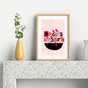 Impression Photo Inspirationnel Lettré à la main Sans Guillemets Sa