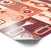 Impression Photo Instruments de musique (Coin)