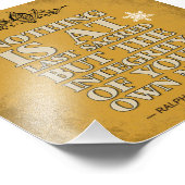 Impression Photo Intégrité de votre propre esprit (Coin)