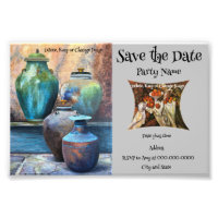 Invitation de fête d'économie budgétaire Date limi