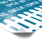 Impression Photo Invitation de Garden Fete (Coin)