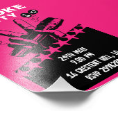 Impression Photo Invitation du parti Karaoke (Coin)