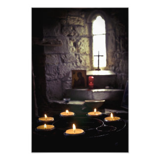 Impression Photo Iona Abbey Bougies