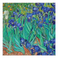 Iris (1889) de Vincent Van Gogh.